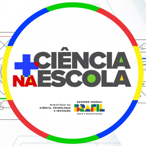 Logo do Projeto Mais Ciência na Escola